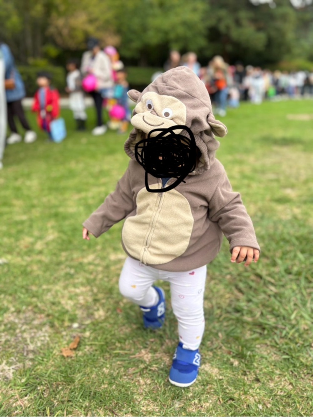 Halloween monkey costume 12m
